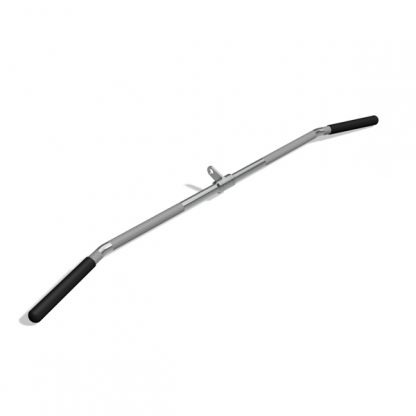 Revolving solid pro-style lat bar