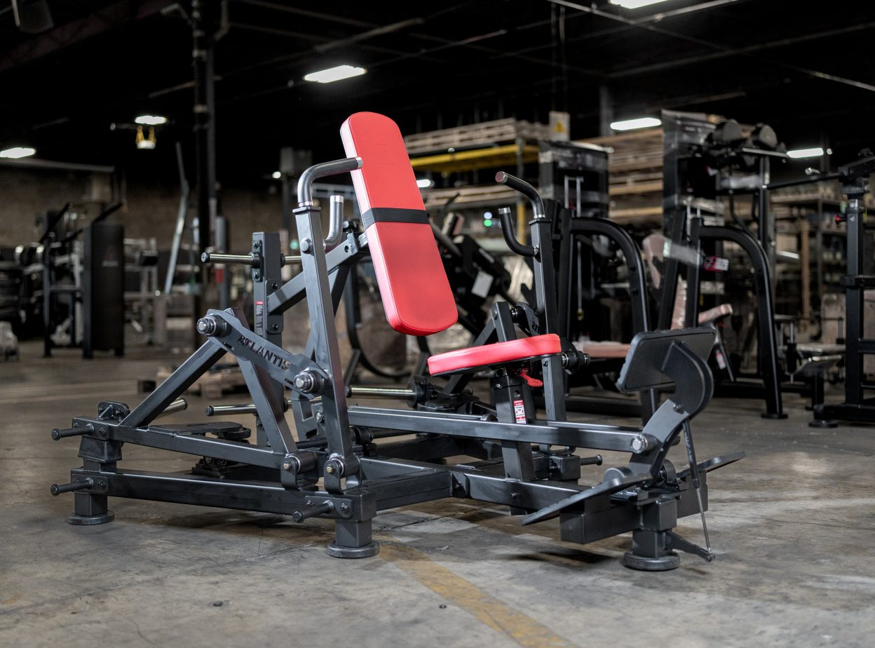 Vertical chest press