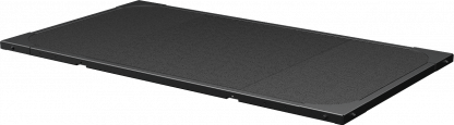 Platform with rubberized surface