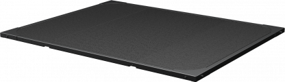 Platform with rubberized surface