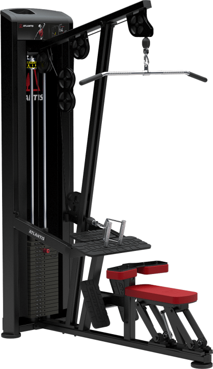 Lat pulldown/ Low row combo (heavy stack)