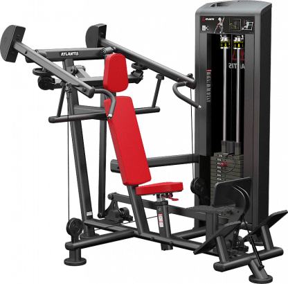 Converging shoulder press