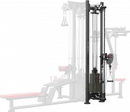 Adjustable dual pulley station (NM210 model)