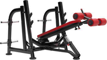 Olympic flat / Decline bench press (with pivot)