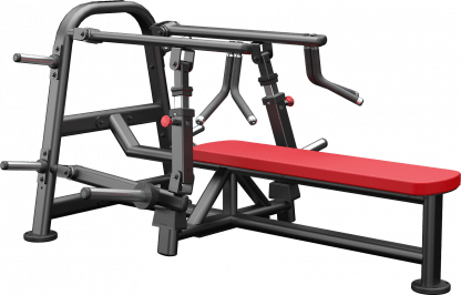 Lying converging bench press
