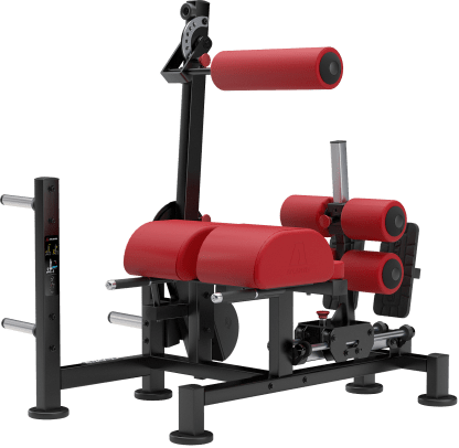 Assisted glute and ham developer