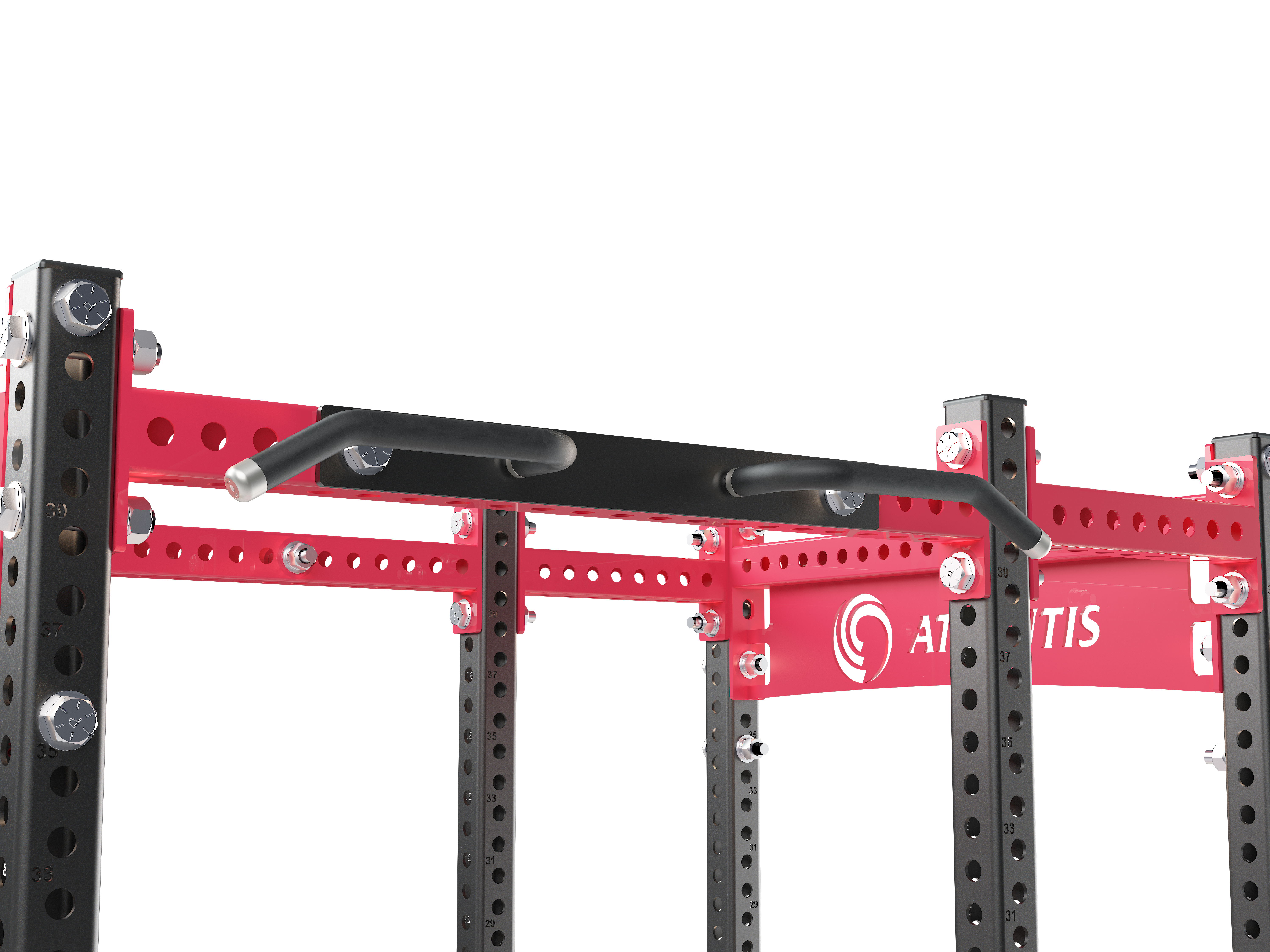 Cambered pull-up bar (2 handles)