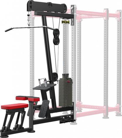 Lat pulldown/ Low row combo (heavy stack)