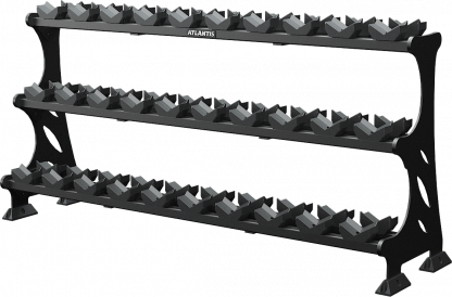 Hex dumbbell rack (15 Pairs)