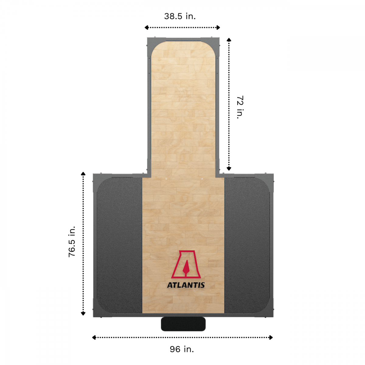 Wood Platform Dimensions
